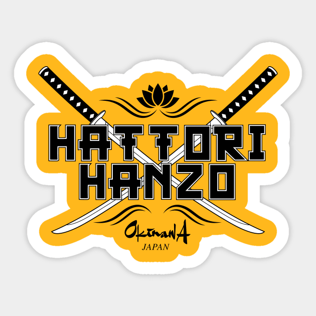 Hattori Hanzo Sticker by Woah_Jonny